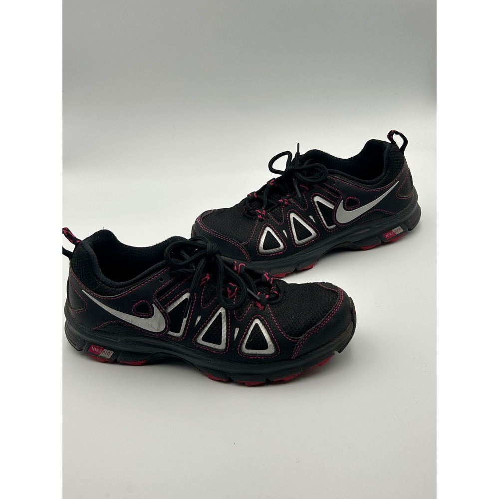 Nike Air Alvord VI 6 Trail Running Shoes Black Pink Silver Womens 316538-001